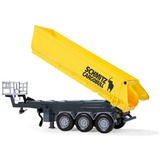 SIKU 6734 CONTROL32 3-Achs-Kippsattelauflieger, RC gelb/schwarz, 1:32