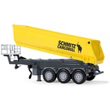 SIKU 6734 CONTROL32 3-Achs-Kippsattelauflieger, RC gelb/schwarz, 1:32