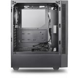 Silentware Flow 100, Tower-Gehäuse schwarz, Tempered Glass