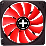 Xilence Performance C PWM Serie 140x140x25, Gehäuselüfter schwarz/rot, 140 mm