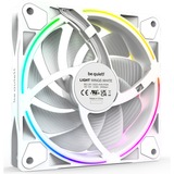 be quiet! Light Wings White 120mm PWM high-speed Triple Pack, Gehäuselüfter weiß, 3er Pack, inkl. ARGB-Hub, 120 mm