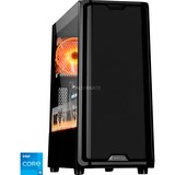 ALTERNATE We Love Gaming-PC New Year 2023 Edition schwarz/transparent, mit Gravur, Windows 11 Home 64-Bit