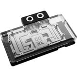 Alphacool Core RX 9070 XT Swift + Quicksilver, Wasserkühlung transparent/chrom, inkl. Backplate