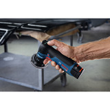 Bosch Akku-Exzenterschleifer GEX 12V-77 Professional solo, 12Volt blau/schwarz, ohne Akku und Ladegerät