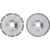 Bosch Heimwerken & Garten Diamanttrennscheiben-Set für Fliesen und Baumaterial, Ø 125mm 2-teilig