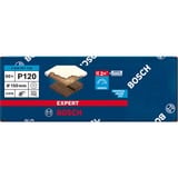 Bosch Professional Expert C470 Schleifblatt, Ø 150mm, K120 Multilochung 50 Stück, für Exzenterschleifer