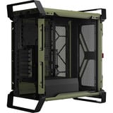 Corsair WARTHOG Airflow , Tower-Gehäuse olivgrün, Tempered Glass