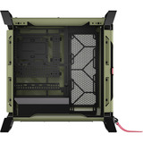 Corsair WARTHOG Airflow , Tower-Gehäuse olivgrün, Tempered Glass