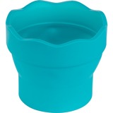 Faber-Castell Wasserbecher Clic&Go türkis, Wasserbehälter türkis