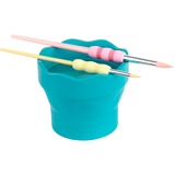Faber-Castell Wasserbecher Clic&Go türkis, Wasserbehälter türkis