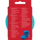 Faber-Castell Wasserbecher Clic&Go türkis, Wasserbehälter türkis