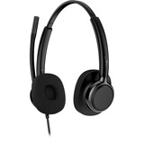 HP Poly Mission 425 Stereo-USB-Headset kabelgebunden Classic BULK schwarz, USB Type-C und Type-A, Schaumstoff-Ohrpolster (Oberflächenmaterial)