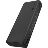 ICY BOX IB-DK7401-CU31, Dockingstation schwarz