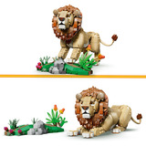LEGO 31386 Creator 3-in-1 Wilde Tiere: Majestätischer Löwe, Konstruktionsspielzeug 