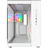 Montech KING 65 PRO , Tower-Gehäuse weiß, Tempered Glas x 2