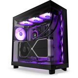 NZXT H6 Flow RGB          , Tower-Gehäuse schwarz, Tempered Glass