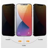 Nevox NEVOGLASS 3D PRIVACY, Schutzfolie transparent, iPhone 17e/16e /14/13 Pro/13