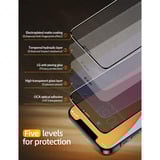 Nevox NEVOGLASS 3D PRIVACY, Schutzfolie transparent, iPhone 17e/16e /14/13 Pro/13