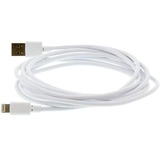 OWC USB 2.0 Adapterkabel, USB-A Stecker > Lightning Stecker weiß, 2 Meter