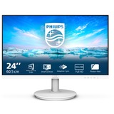 Philips 241V8AW/00, LED-Monitor 60.5 cm (23.8 Zoll), weiß, FullHD, IPS, Adaptive-Sync, HDMI, Lautsprecher