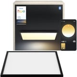 Philips HUE White Ambiance Aurelle Quadratische Panelleuchte, LED-Leuchte schwarz