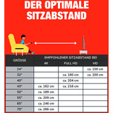 Telefunken XF40TP900S, LED-Fernseher 102 cm (40 Zoll), schwarz, FullHD, TiVo OS-Betriebssystem