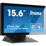 iiyama ProLite T1634MC-B8X, LED-Monitor 40 cm(16 Zoll), schwarz, FullHD, Touchscreen, HDMI