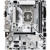 ASRock B760M-HDV/M.2 WHITE, Mainboard weiß