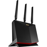 ASUS 4G-AC86U, Mobile WLAN-Router schwarz/rot