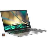 Acer Swift Go (SFG14-41-R3DJ), Notebook silber, Windows 11 Home 64-Bit, 512 GB SSD