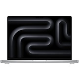 Apple MacBook Pro (14") 2023 CTO, Notebook silber, M3 Pro 14-Core GPU, MacOS, Englisch International, 120 Hz Display, 512 GB SSD