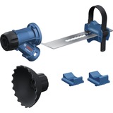 Bosch Professional Staubabsaugung GDE max Professional, Staubsauger-Aufsatz blau, mit Adapter für Stockerplatten