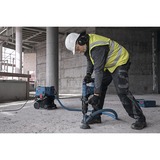Bosch Professional Staubabsaugung GDE max Professional, Staubsauger-Aufsatz blau, mit Adapter für Stockerplatten