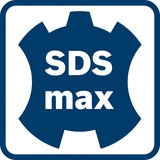 Bosch Professional Staubabsaugung GDE max Professional, Staubsauger-Aufsatz blau, mit Adapter für Stockerplatten