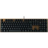 CHERRY KC 200 MX, Tastatur schwarz/bronze, DE-Layout, Cherry MX2A Brown