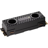 Corsair MP700 PRO SE Hydro X 4 TB, SSD schwarz, PCIe 5.0 x4 | NVMe 2.0 | M.2 2280, mit Wasserkühlungs-Block