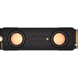 Corsair MP700 PRO SE Hydro X 4 TB, SSD schwarz, PCIe 5.0 x4 | NVMe 2.0 | M.2 2280, mit Wasserkühlungs-Block
