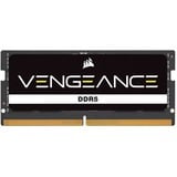 Corsair SO-DIMM 16 GB DDR5-5600, Arbeitsspeicher schwarz, CMSX16GX5M1A5600C48, Vengeance
