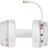 Corsair Virtuoso RGB Wireless HiFi, Gaming-Headset weiß/gold