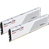 G.Skill DIMM 64 GB DDR5-6000 (2x 32 GB) Dual-Kit, Arbeitsspeicher weiß, F5-6000J3040G32GX2-RS5W, Ripjaws S5, INTEL XMP