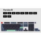 Keychron OEM Dye-Sub PBT Keycap-Set - Beach, Tastenkappe dunkelblau/hellblau, US-Layout (ANSI)
