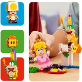 LEGO 71403 Super Mario Abenteuer mit Peach – Starterset, Konstruktionsspielzeug Baubares Spielzeug mit interaktiver Prinzessinnen Figur, Gelber Toad und Lemmy