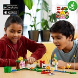 LEGO 71403 Super Mario Abenteuer mit Peach – Starterset, Konstruktionsspielzeug Baubares Spielzeug mit interaktiver Prinzessinnen Figur, Gelber Toad und Lemmy