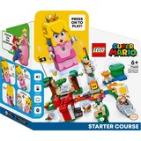 LEGO 71403 Super Mario Abenteuer mit Peach – Starterset, Konstruktionsspielzeug Baubares Spielzeug mit interaktiver Prinzessinnen Figur, Gelber Toad und Lemmy