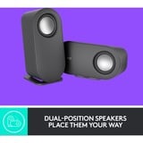 Logitech Z407, PC-Lautsprecher schwarz, Bluetooth