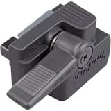 Makita Schnellspanner-Set 2-teilig 1913K5-7 schwarz/blau, Spannwerkzeug und Halter, für alle Makita Führungsschienen