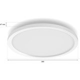 Philips HUE White & Color Ambiance Surimu runde Panelleuchte, LED-Leuchte weiß