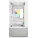 Sharkoon MK7 ARGB , Tower-Gehäuse weiß, Tempered Glass x 2