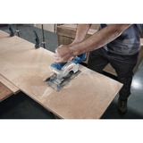 Bosch Akku-Handkreissäge GKS 18V-51 Professional solo, 18Volt blau/schwarz, ohne Akku und Ladegerät, Ø 140mm, in L-BOXX