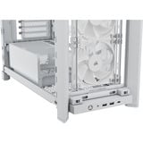 Corsair FRAME 4000X RS White, Tower-Gehäuse weiß, Tempered Glass
